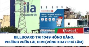 Billboard Tại 1049 Hồng Bàng, Phường Vườn Lài, HCM