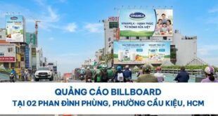 Quảng cáo billboard tại 02 Phan Đình Phùng, Phường Cầu Kiệu, HCM