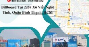 Thông tin Quảng Cáo Billboard Tại 2267 Xô Viết Nghệ Tĩnh, Quận Bình Thạnh HCM