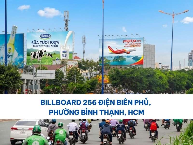 Billboard Quảng Cáo 256 Điện Biên Phủ - Billboard Quảng Cáo 256 Điện Biên Phủ, Phường Bình Thạnh, HCM Billboard Quảng Cáo 256 Điện Biên Phủ