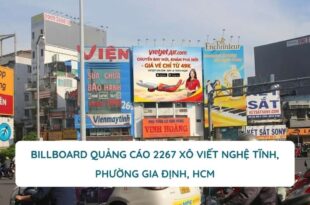 - Billboard Quảng Cáo 2267 Xô Viết Nghệ Tĩnh, Phường Gia Định, HCM