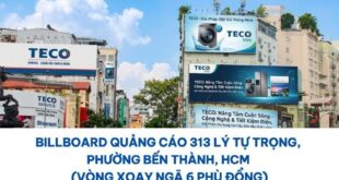 Billboard Quảng Cáo 313 Lý Tự Trọng, Phường Bến Thành, HCM