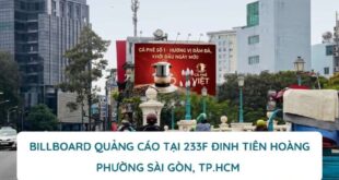 Billboard Quảng Cáo Tại 233F Đinh Tiên Hoàng