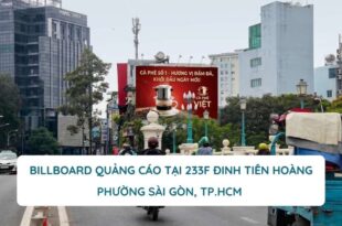 Billboard Quảng Cáo Tại 233F Đinh Tiên Hoàng