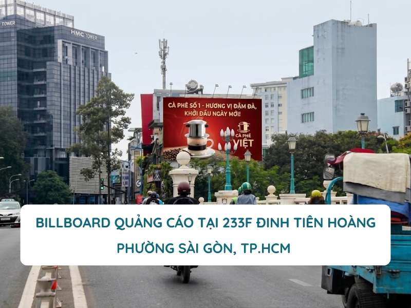 Billboard Quảng Cáo Tại 233F Đinh Tiên Hoàng