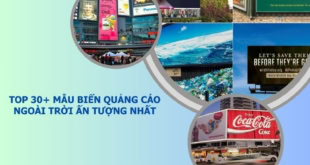 mẫu biển quảng cáo ngoài trời