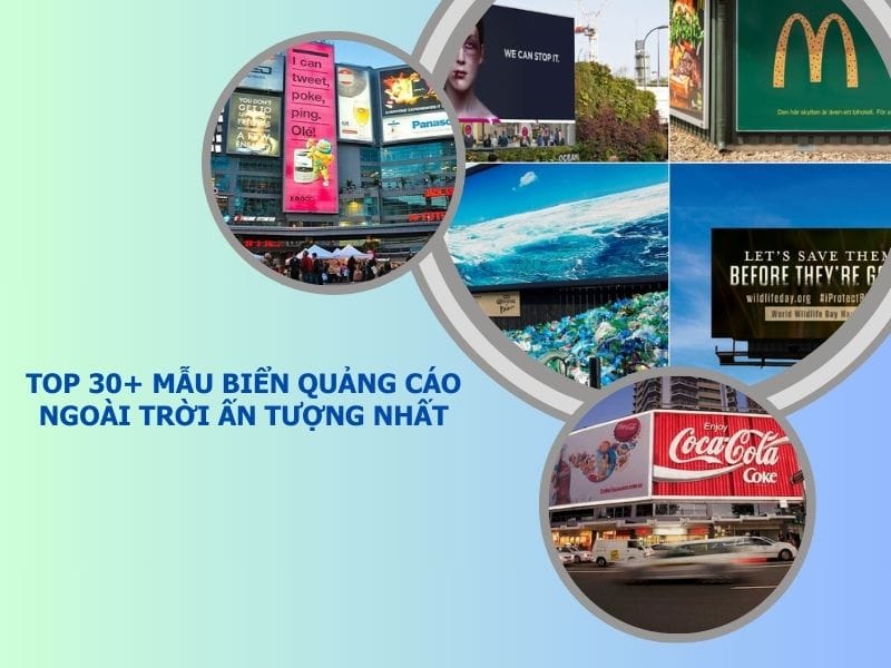 mẫu biển quảng cáo ngoài trời