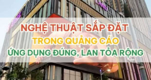 Nghệ thuật sắp đặt trong quảng cáo