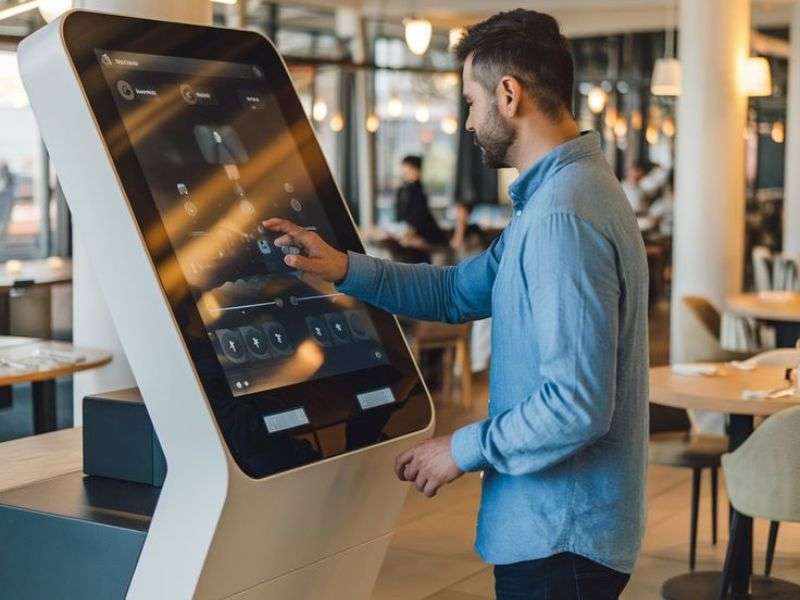 Quảng cáo tại điểm bán (POSM, booth, standee điện tử, kiosk...). - OOH Marketing: Ưu Nhược Điểm và Cách Triển Khai Thành Công Quảng cáo tại điểm bán (POSM, booth, standee điện tử, kiosk...).