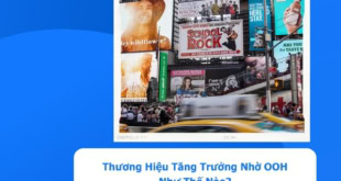 thương hiệu tăng trường nhờ ooh