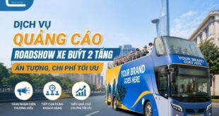 Dịch vụ Roadshow 2 buýt 2 tầng ấn tượng, chi phí tối ưu