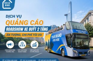 Dịch vụ Roadshow 2 buýt 2 tầng ấn tượng, chi phí tối ưu