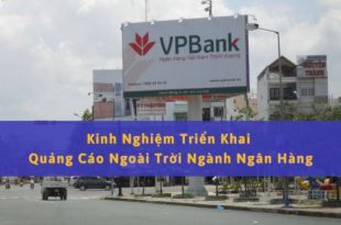 Quảng cáo ngoài trời ngành ngân hàng.