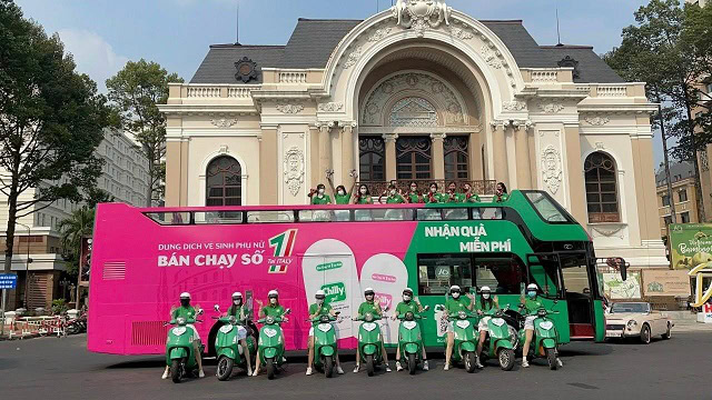 Quảng cáo Roadshow xe bus 2 tầng của Chilly
