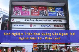 Quảng cáo ngoài trời ngành điện tử – điện lạnh.
