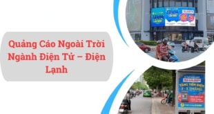 quảng cáo ngoài trời ngành điện tử điện lạnh