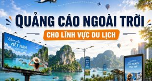 Quảng cáo ngoài trời cho ngành du lịch