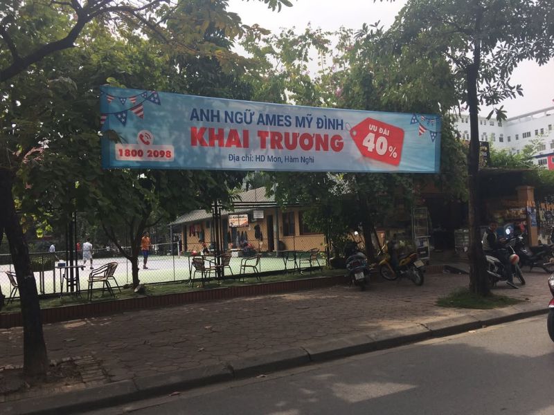 - Treo Băng Rôn, Banner, Phướn Đường Phố Ấn Tượng
