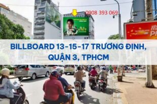 Billboard 13-15-17 Trương Định, Quận 3,