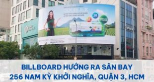 Billboard Hướng Ra Sân Bay – 256 Nam Kỳ Khởi Nghĩa, Quận 3,