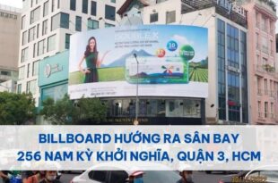 Billboard Hướng Ra Sân Bay – 256 Nam Kỳ Khởi Nghĩa, Quận 3,