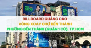 Billboard Quảng Cáo Vòng Xoay Chợ Bến Thành, Phường Bến Thành