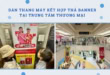 Dán thang máy kết hợp thả banner