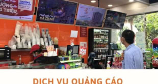 Quảng cáo tại cửa hàng tiện lợi Circle K.