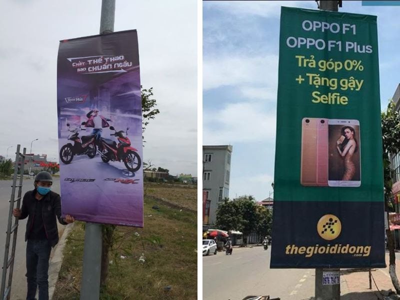 - Treo Băng Rôn, Banner, Phướn Đường Phố Ấn Tượng