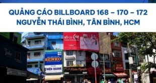 Quảng Cáo Billboard 168 – 170 – 172 Nguyễn Thái Bình, Tân Bình