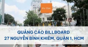 Quảng cáo Billboard 27 Nguyễn Bỉnh Khiêm
