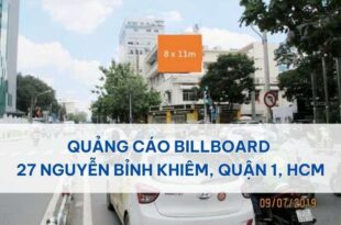 Quảng cáo Billboard 27 Nguyễn Bỉnh Khiêm