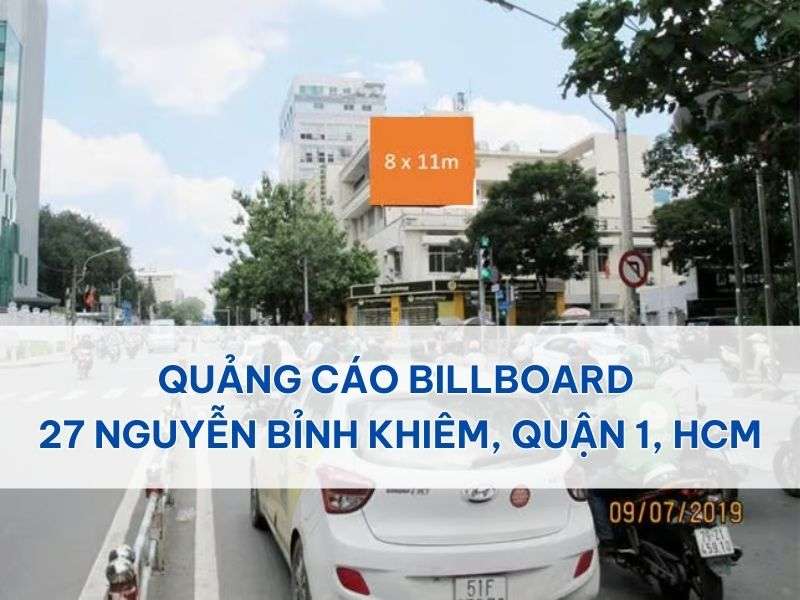 Quảng cáo Billboard 27 Nguyễn Bỉnh Khiêm