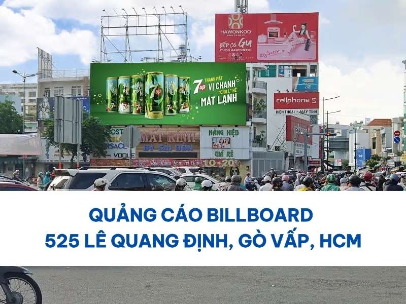 Quảng Cáo Billboard 525 Lê Quang Định