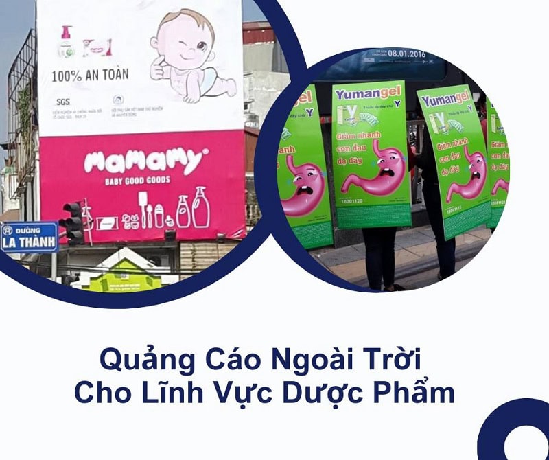 Quảng cáo ngoài trời ngành dược phẩm