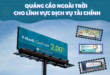 quảng cáo ngoài trời lĩnh vực tài chính