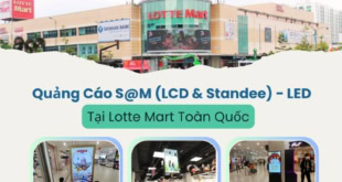 quảng cáo s@m tại lotte mart