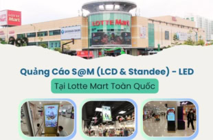 quảng cáo s@m tại lotte mart