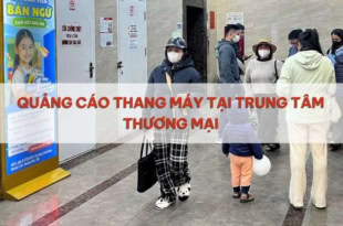 Quảng cáo thang máy tại TTTM