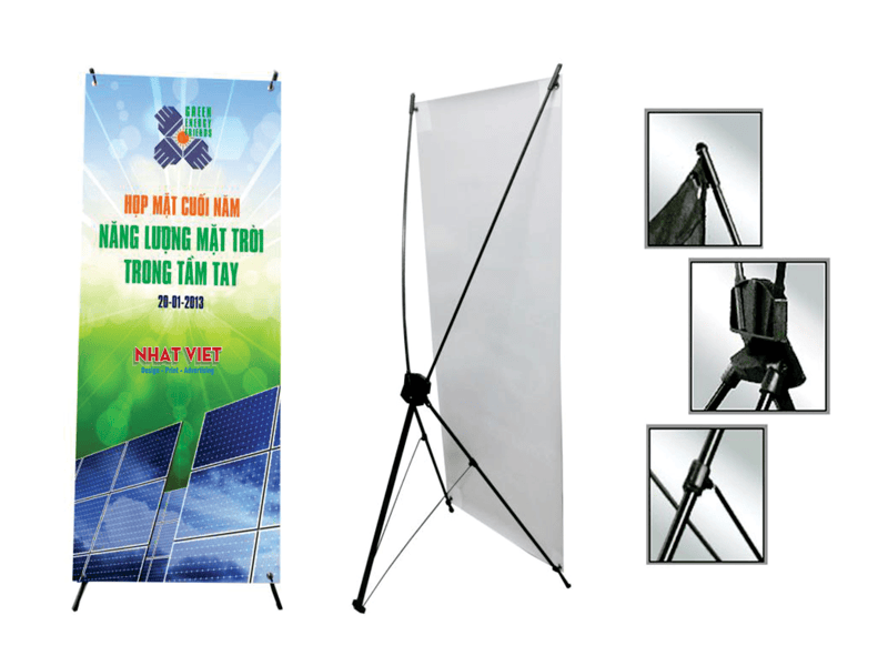 standee chữ X tăng đơ - Báo Giá Standee Chữ X Tăng Đơ Cao Cấp standee chữ X tăng đơ