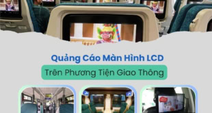 quảng cáo màn hình LCD trên phương tiện truyền thông