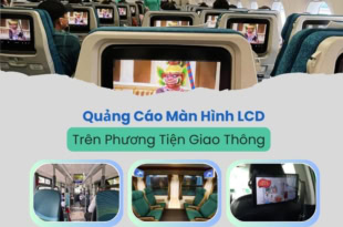 quảng cáo màn hình LCD trên phương tiện truyền thông