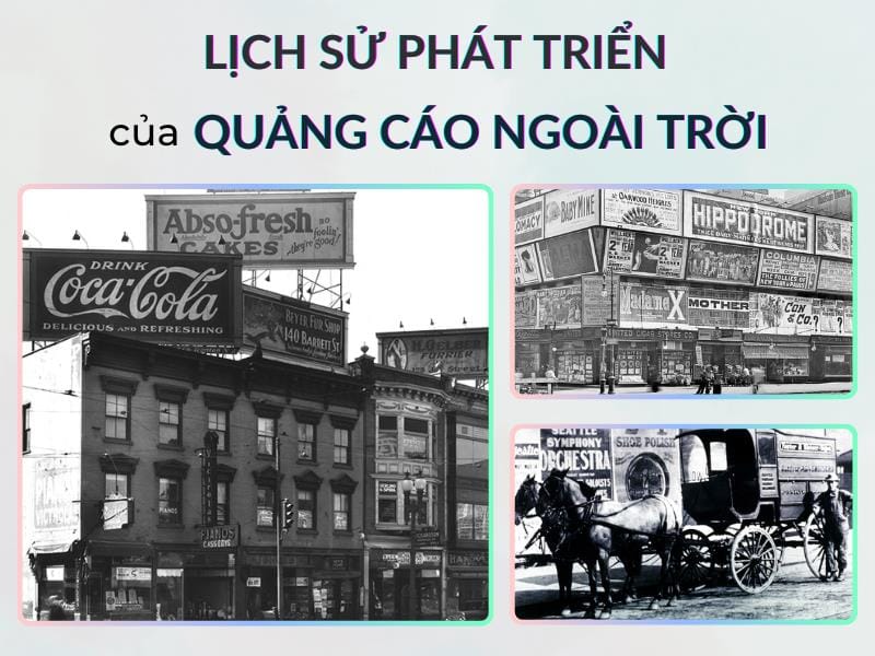 lịch sử quảng cáo ngoài trời