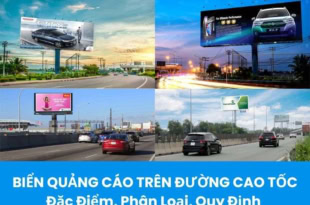 Biển quảng cáo trên đường cao tốc