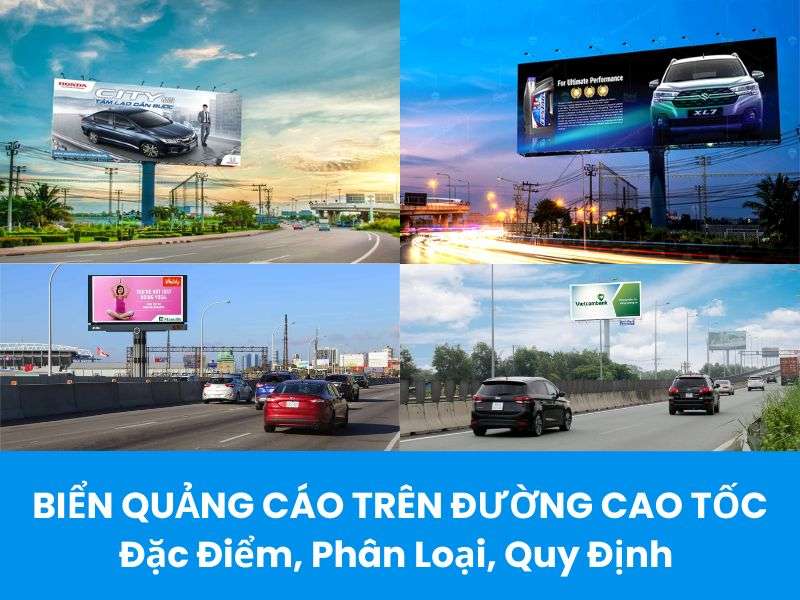 Biển quảng cáo trên đường cao tốc