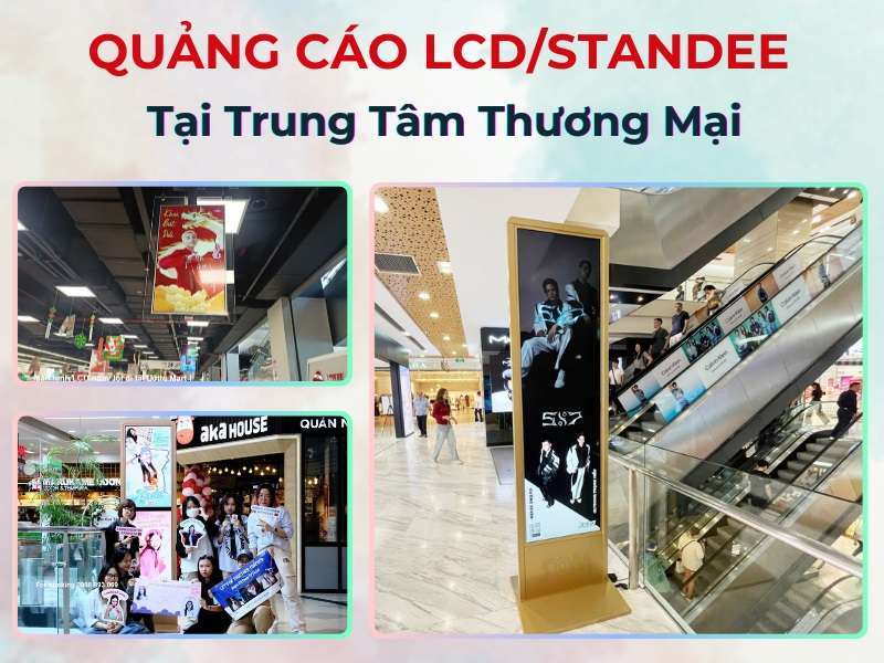 Quảng cáo lcd/standee 