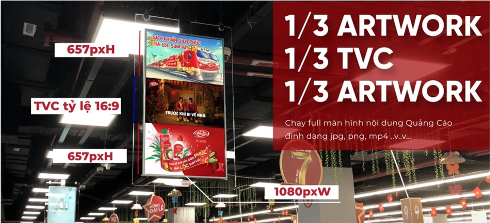 - Quảng Cáo LCD/Standee Tại Trung Tâm Thương Mại