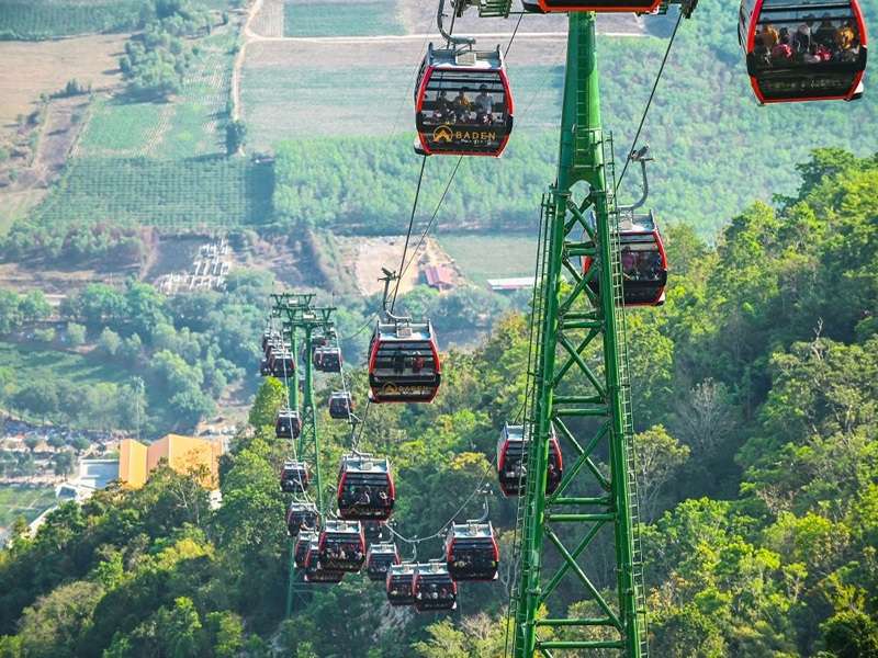 Quảng cáo trên các cáp treo