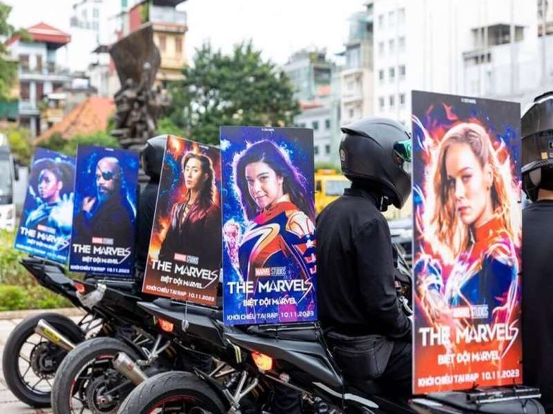 Roadshow ấn tượng bằng xe phân khối lớn cho sự kiện ra mắt phim