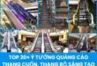 ý tưởng quảng cáo thang cuốn, thang bộ sáng tạo